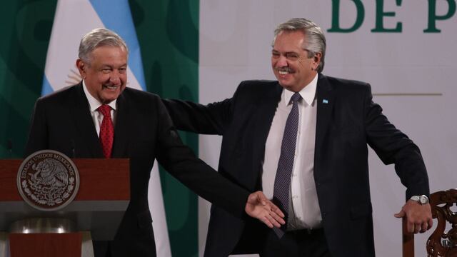 AMLO y Alberto Fernández