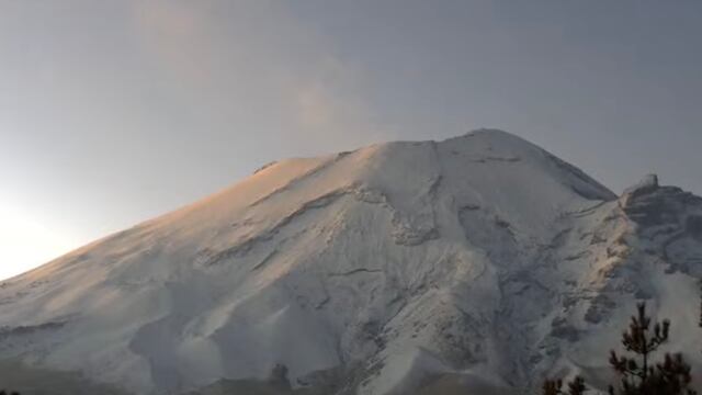 Volcán Popocatépetl hoy 4 de febrero