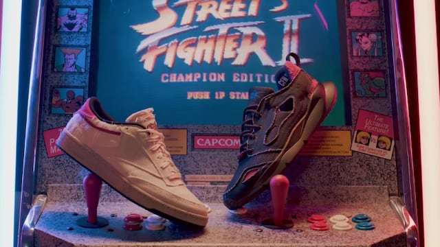 Reebok x Street Fighter: Ya están disponibles.