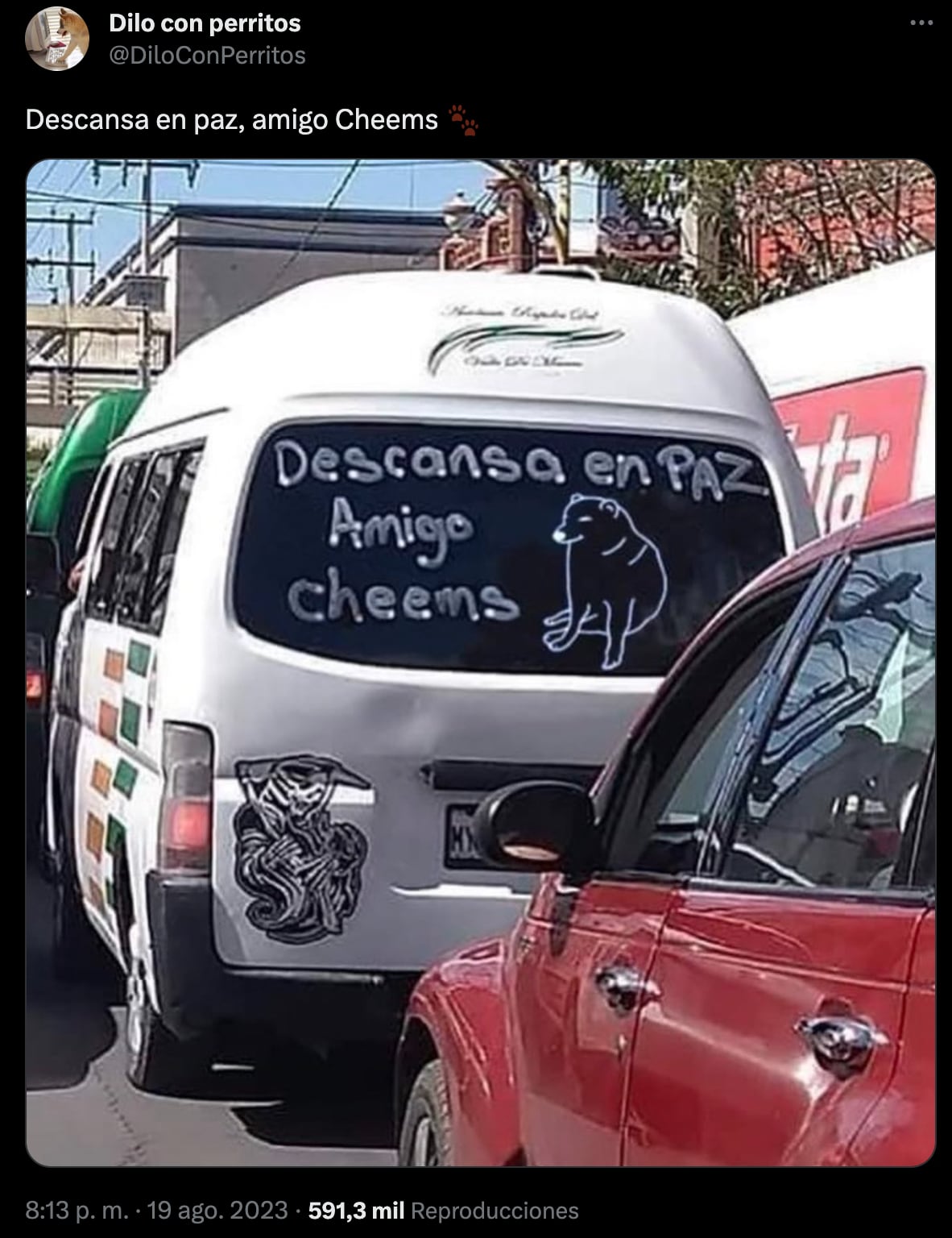 Homenaje a Cheems