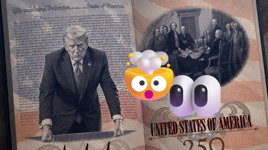 Donald Trump aparece en el “pasaporte patriota” de Estados Unidos