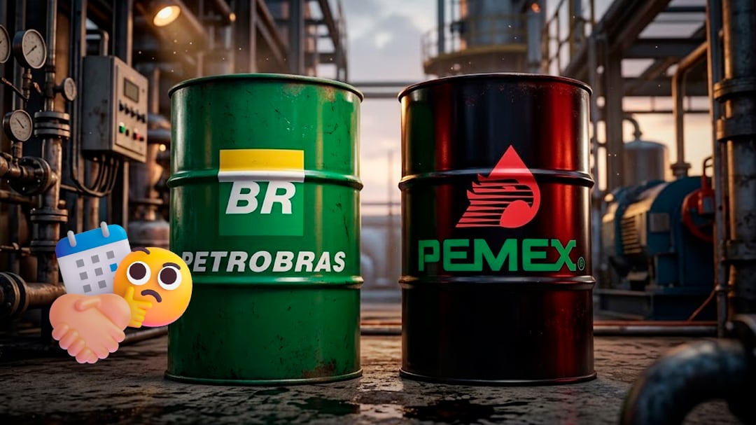 Petrobras y Pemex podrían acercarse: visita a México prevista para mayo de 2026
