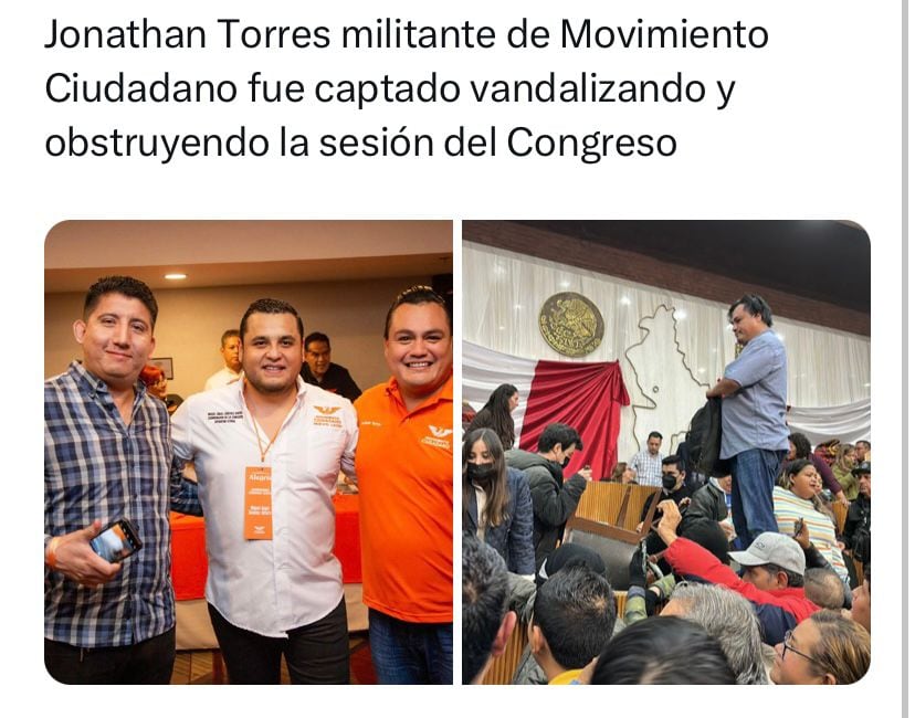 Porros en Congreso de Nuevo León