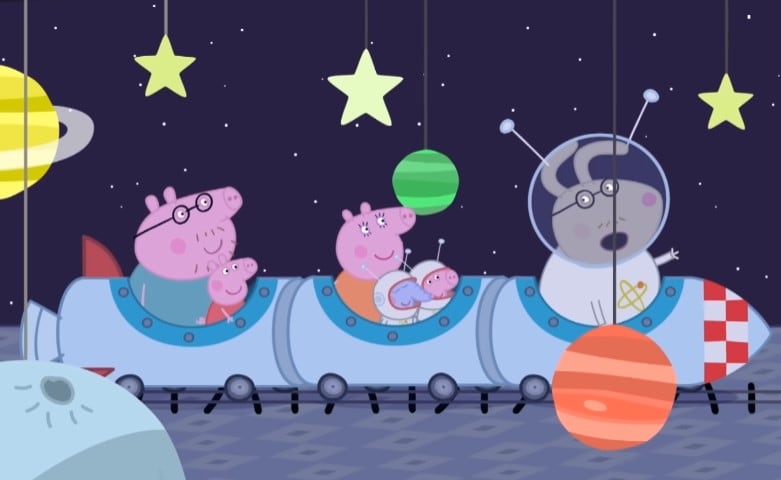 Viaje a la Luna con Peppa Pig