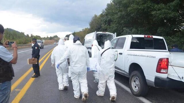 El cadáver de María Gema, de 52 años, fue abandonado a 500 metros de la caseta Zirahuen-Uruapan.