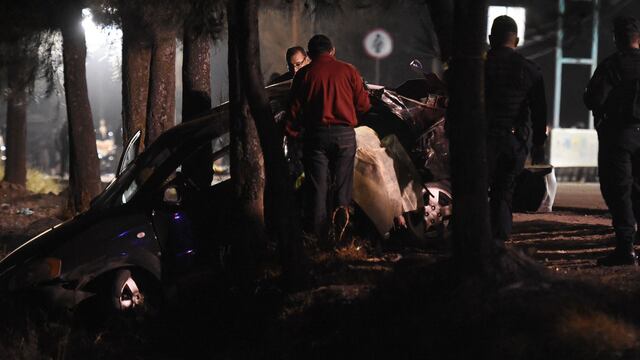 Accidente en Tláhuac. Cinco menores de edad muertos.