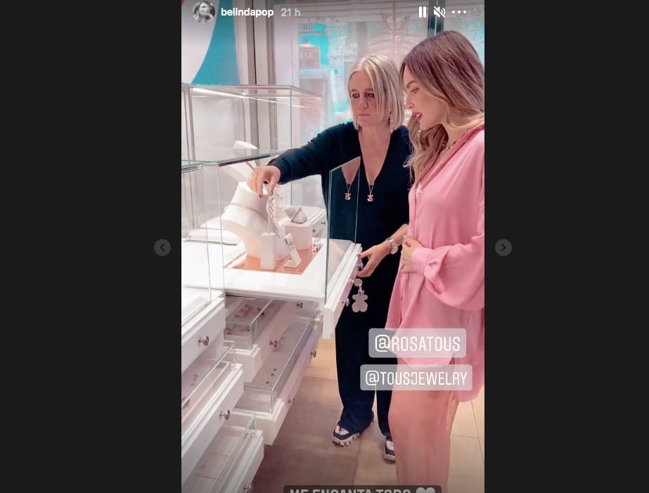 Belinda desata rumores de embarazo