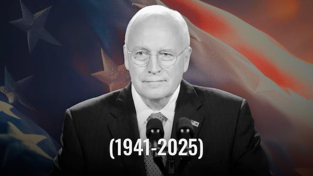 Dick Cheney, exvicepresidente de Estados Unidos, murió.