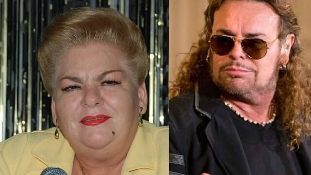 Paquita la del Barrio y Fher de Maná.