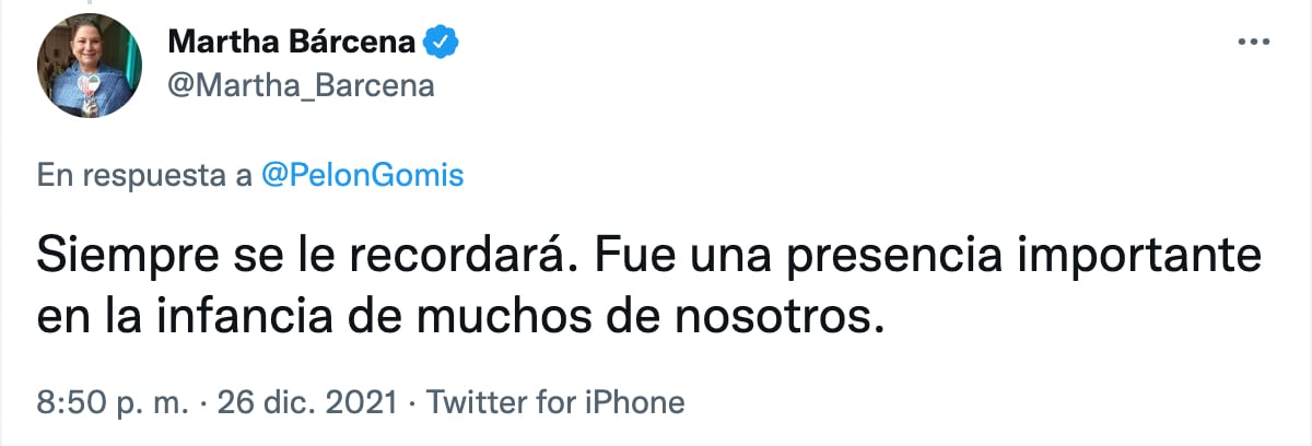 Mensaje a Pepita Gomís