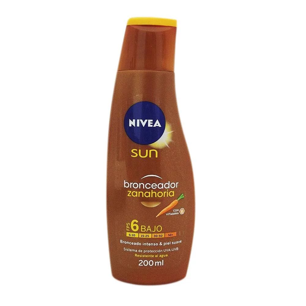 Nivea Sun Leche Solar Zanahoria