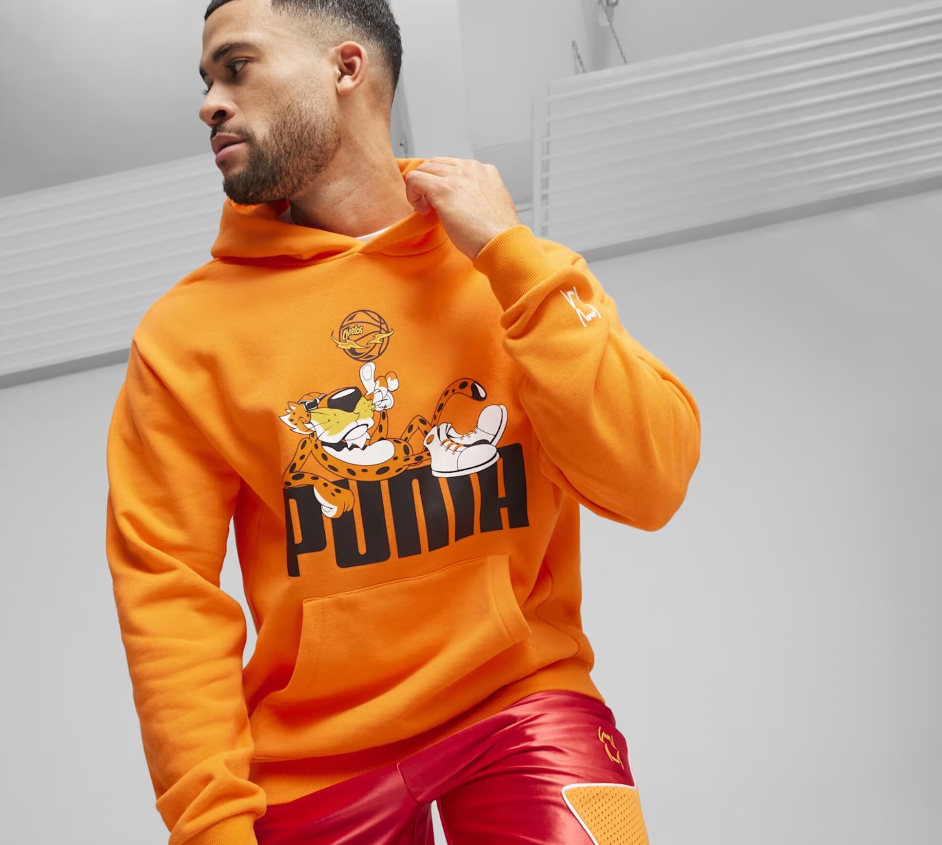 Sudadera con capucha para hombre PUMA HOOPS x CHEETOS