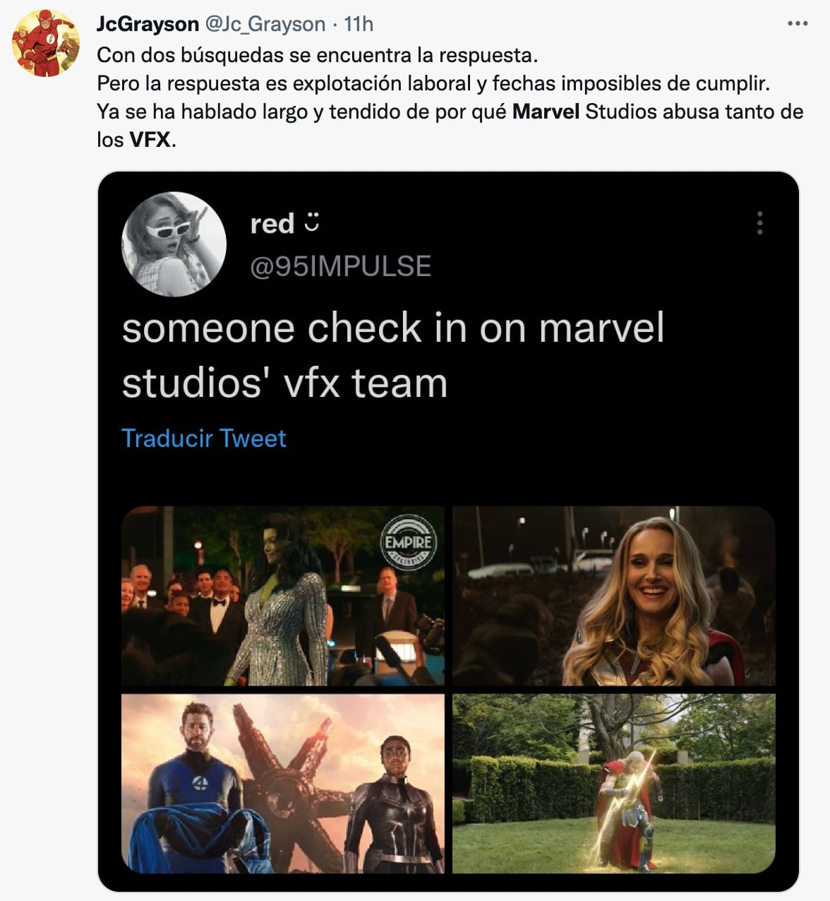 Acusaciones contra Marvel Studios
