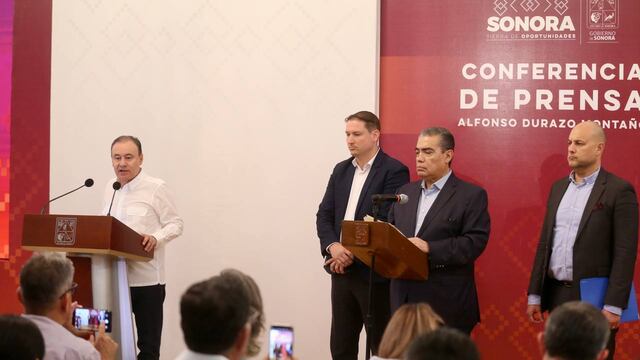 Alfonso Durazo anuncia detención del presunto asesino de Abel Murrieta