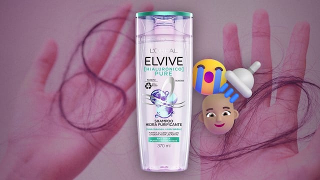 Denuncian al shampoo Elvive morado por provocar caída de cabello