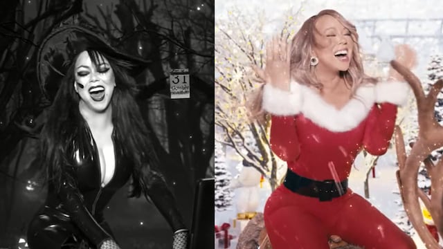 Mariah Carey inaugura Navidad en pleno noviembre.