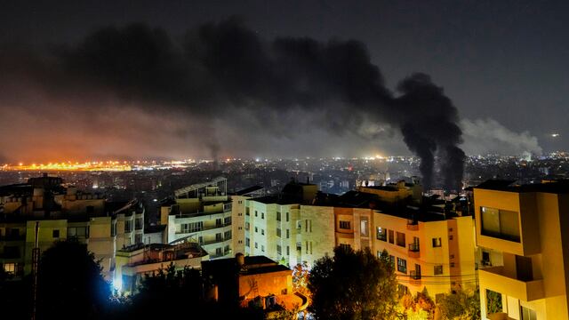 Bombardeo de Israel contra Hezbolá en Beirut