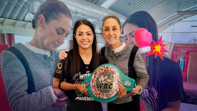 La inesperada sesión de entrenamiento de Sheinbaum con La Bonita Fernández