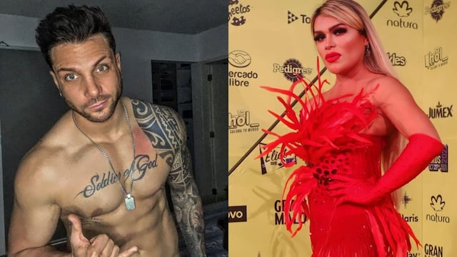 Nicola Porcella y Wendy Guevara