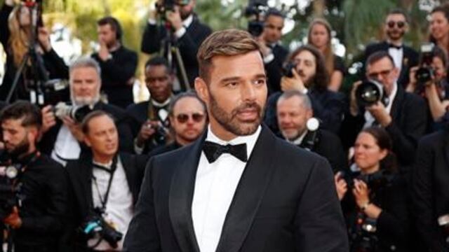 Ricky Martin, cantante.