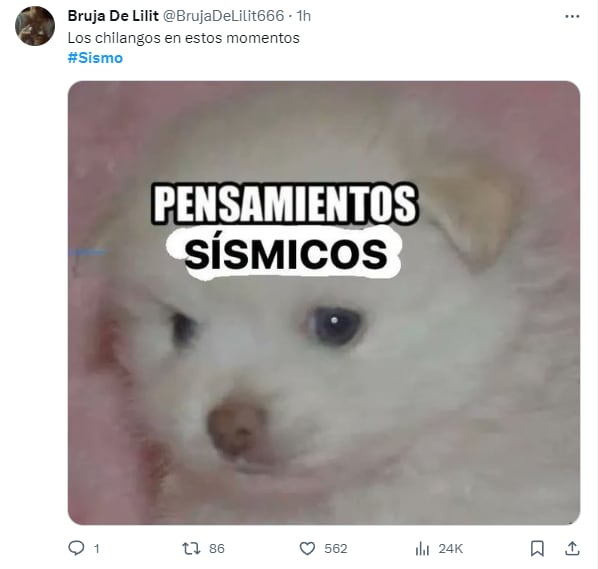 Memes por el sismo de hoy 7 de diciembre