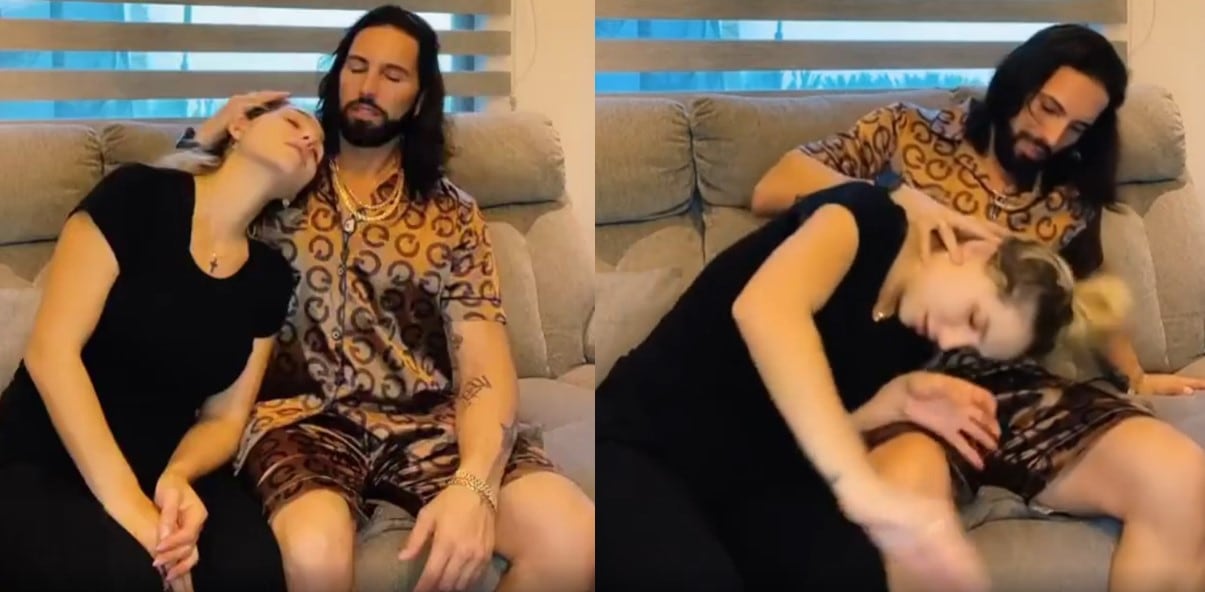 Poncho de Nigris y su esposa