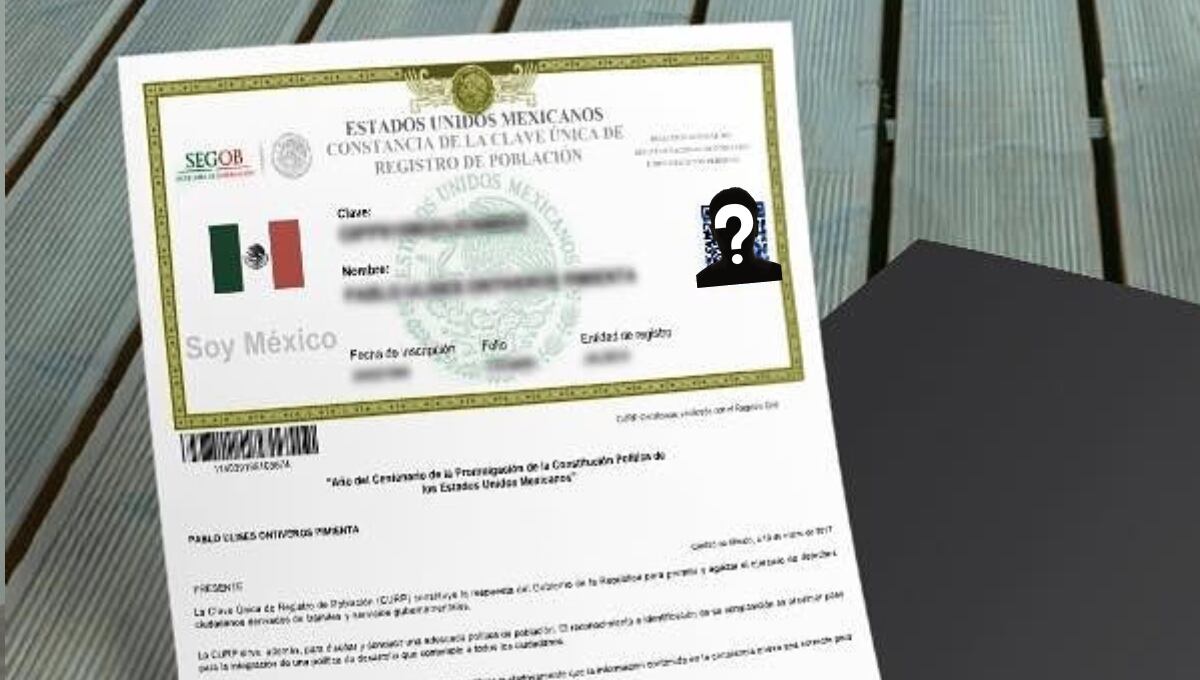 CURP con foto