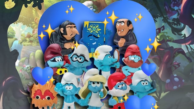 Los Pitufos en Burger King coleccionables