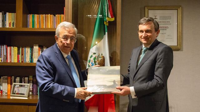 Rubén Rocha recibe la visita del embajador de Polonia