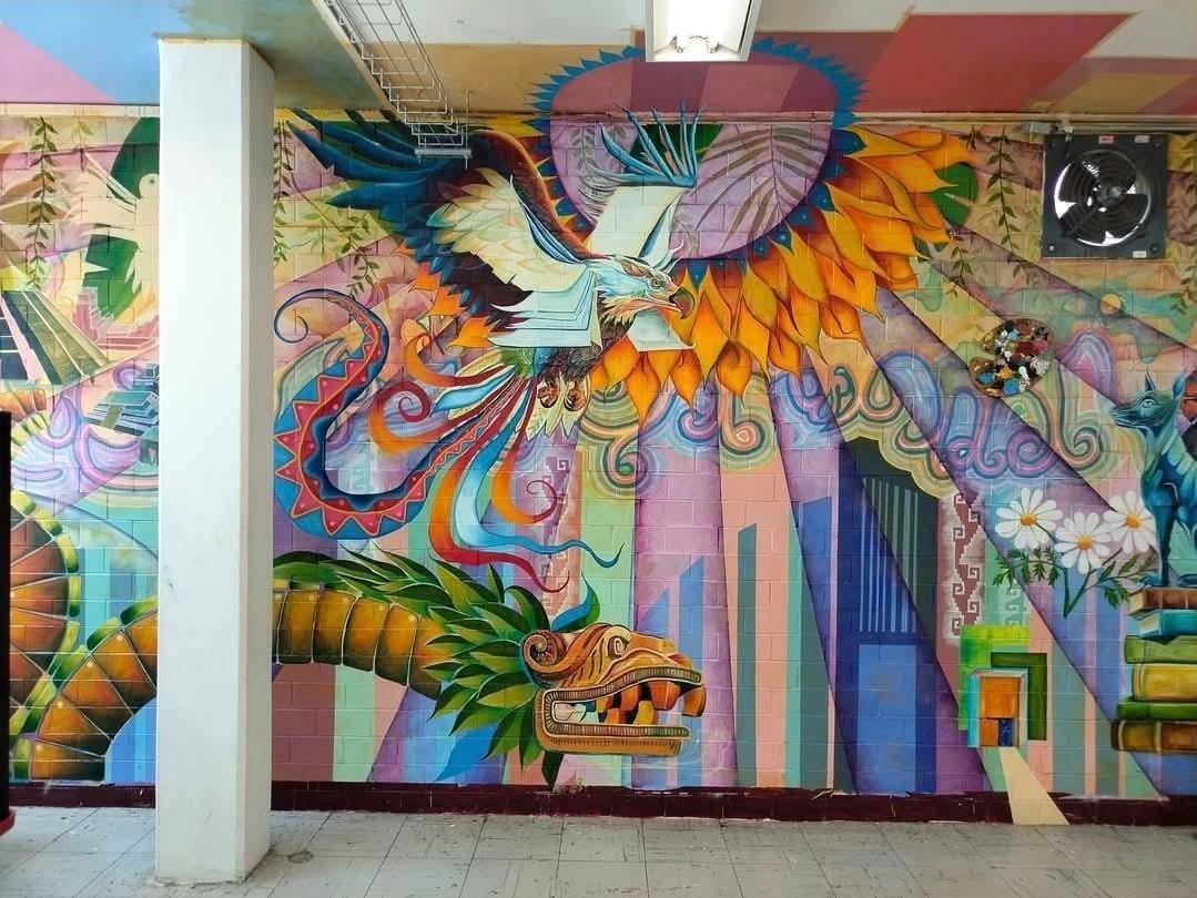 Mural del artista plástico Jorge Islas