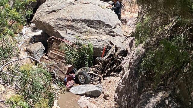 Real de Catorce: Accidente deja dos muertos y dos heridos