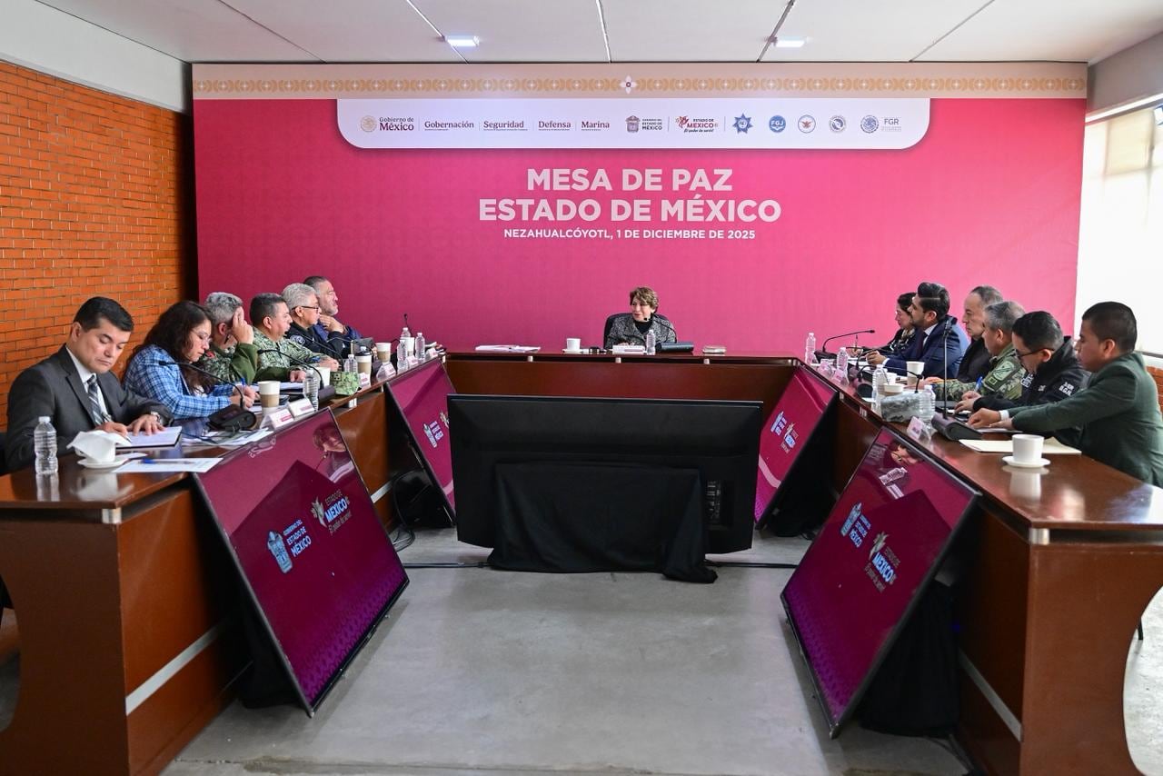 Noviembre de 2025 con menos homicidios en Estado de México.