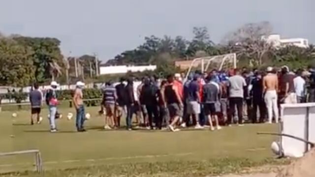 Violencia futbol boliviano