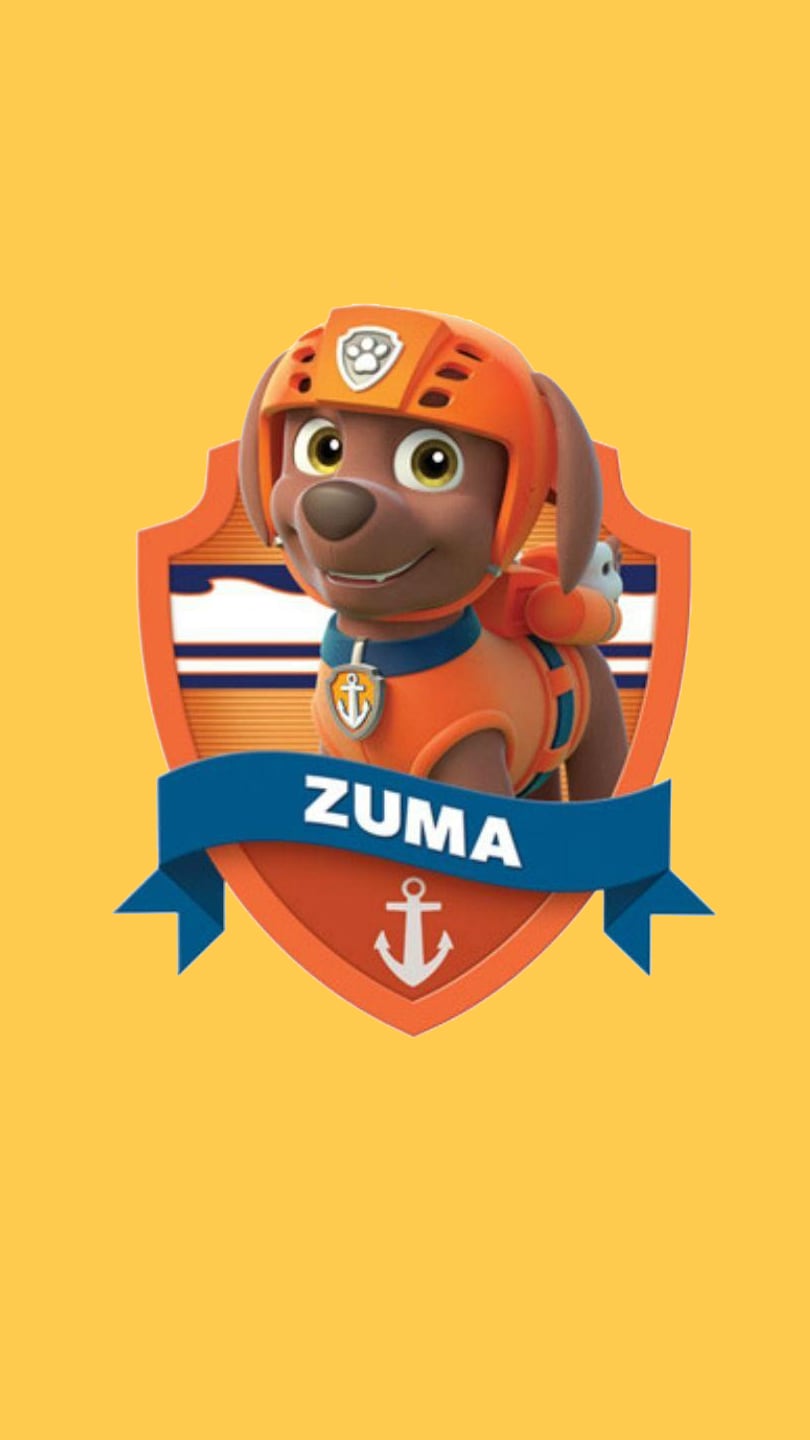 Fondo de pantalla medalla de Zuma de Paw Patrol