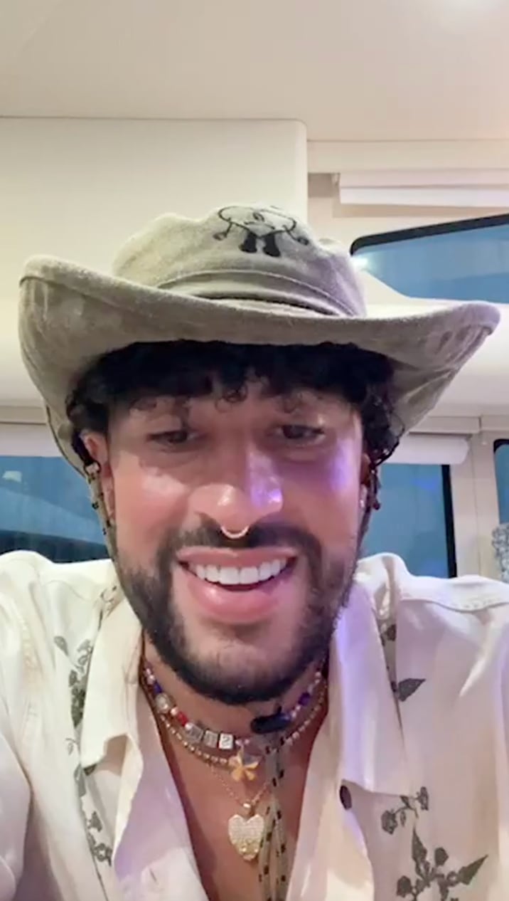Live Bad Bunny en Instagram