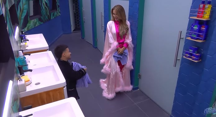 Ninel Conde y Abelito en La Casa de los Famosos México 2025