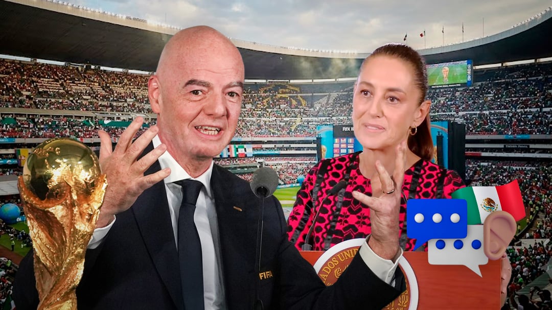 El mensaje de Gianni Infantino a Sheinbaum antes de la inauguración del Mundial