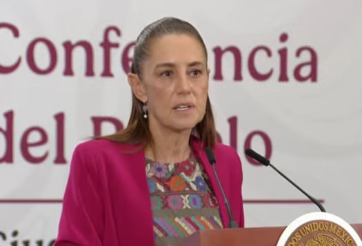 Claudia Sheinbaum, presidenta de México.