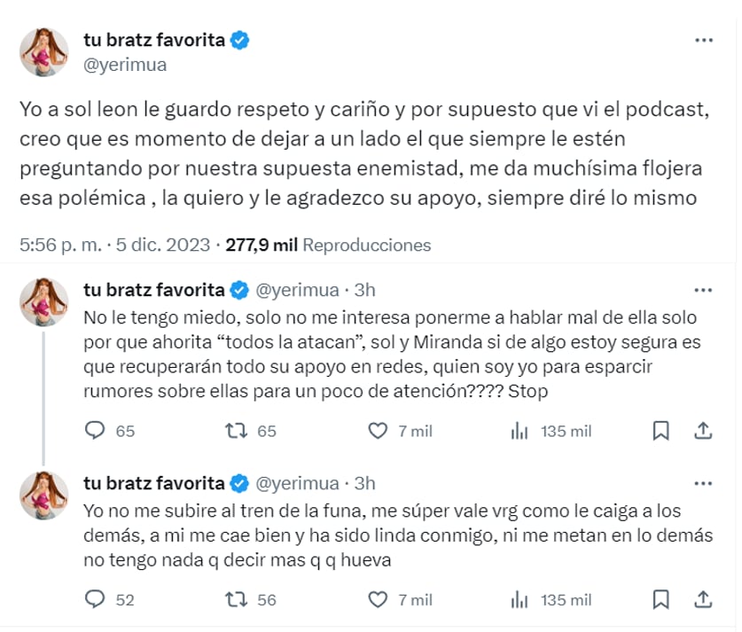 Tuits de Yeri Mua