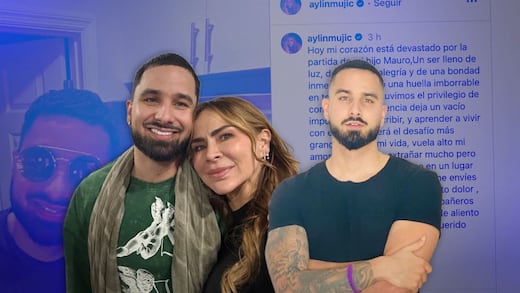 El mensaje de Aylín Mujica tras la muerte de su hijo Mauro Menéndez