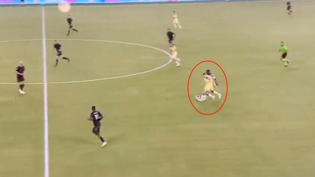 Álvaro Fidalgo con el Club América en Leagues Cup