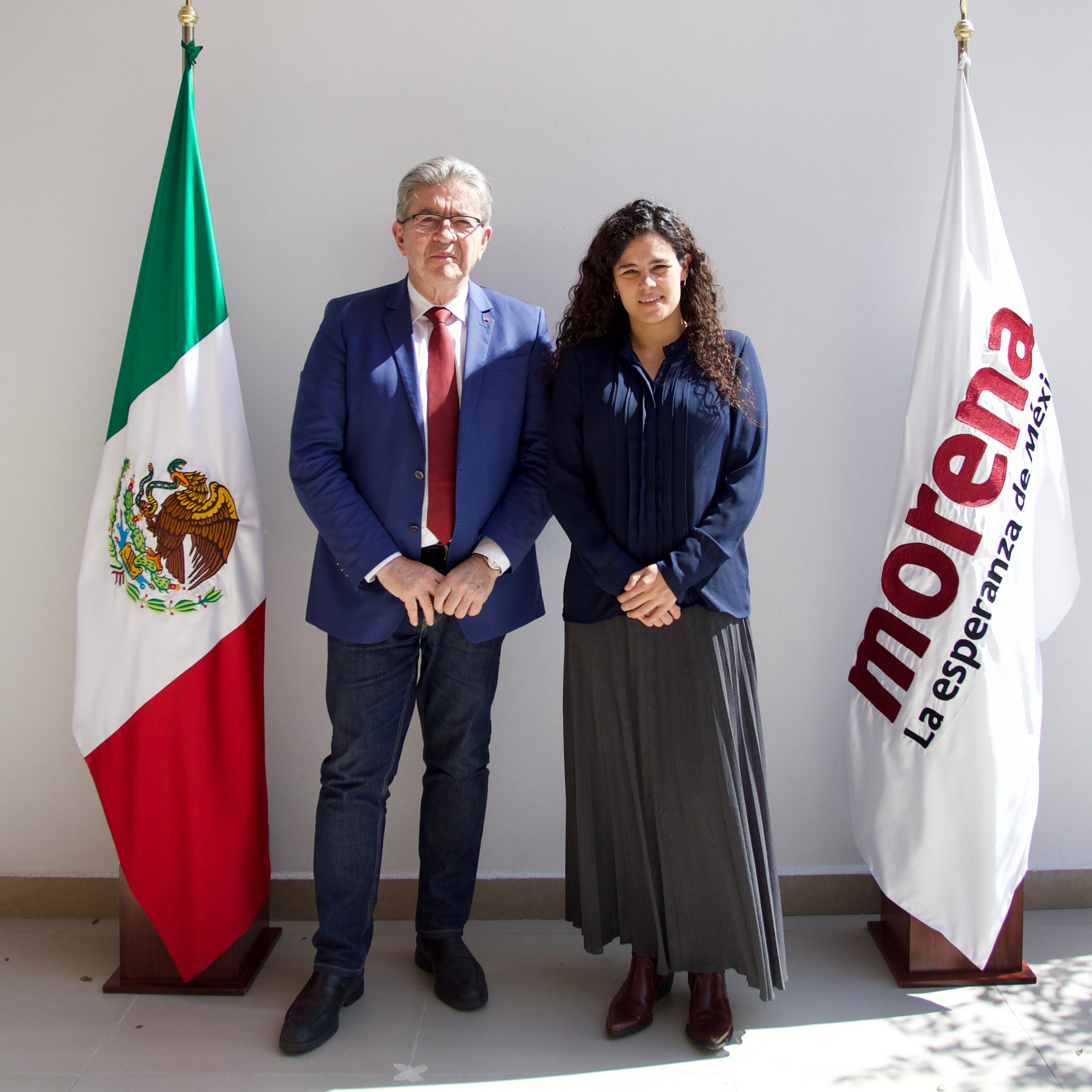 ¿Quién es Jean-Luc Mélenchon? Claudia Sheinbaum se reunió con él en el Palacio Nacional de México