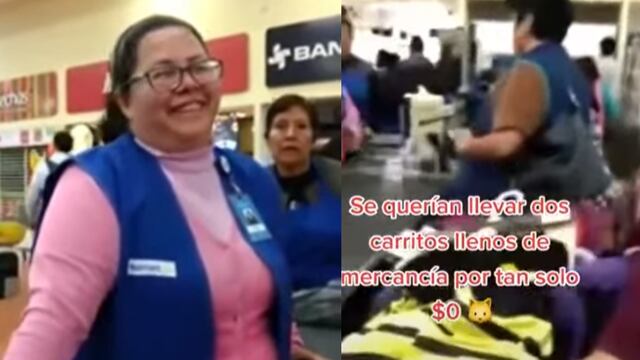 Walmart: Intentan llevarse ropa que el precio tenía ceros.