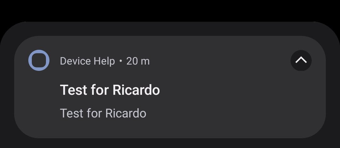 Test for Ricardo de Motorola