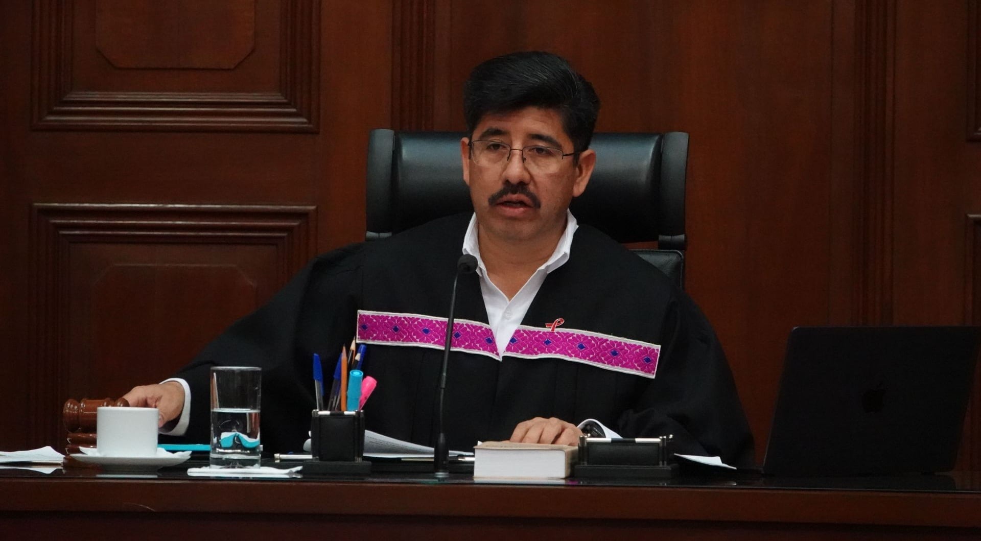 Hugo Aguilar Ortiz, ministro presidente de la SCJN