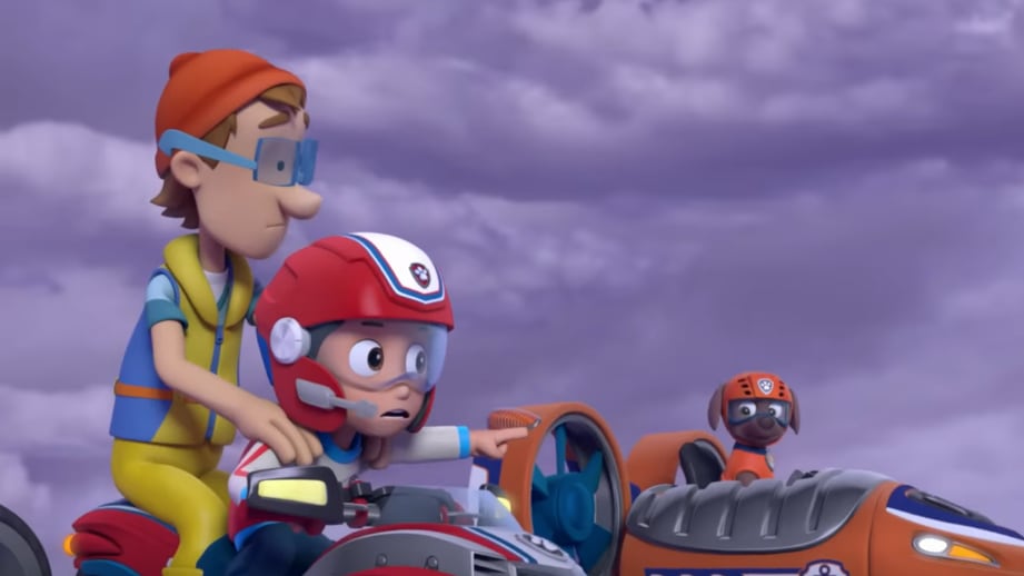 Paw Patrol por Día del Hombre del Tiempo