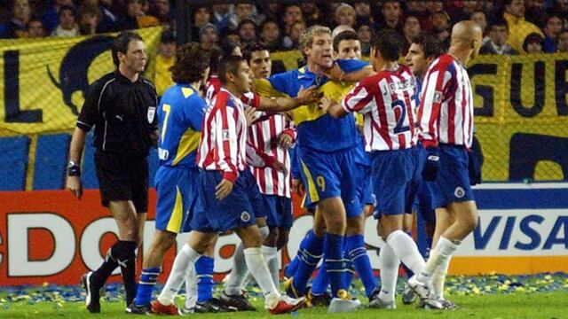 Juego de Copa Libertadores 2005.