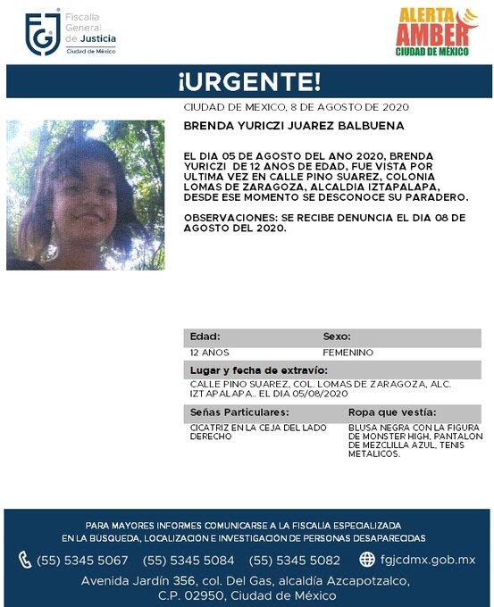 Ficha de búsqueda de Brenda