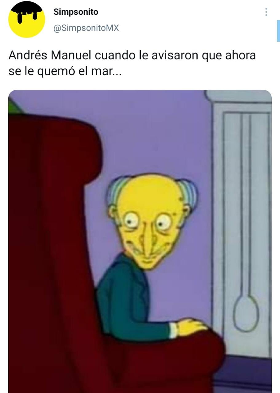 Meme sobre reacción de AMLO