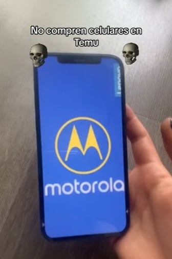 Compró un iPhone en Temu y al prenderlo se llevó la peor decepción